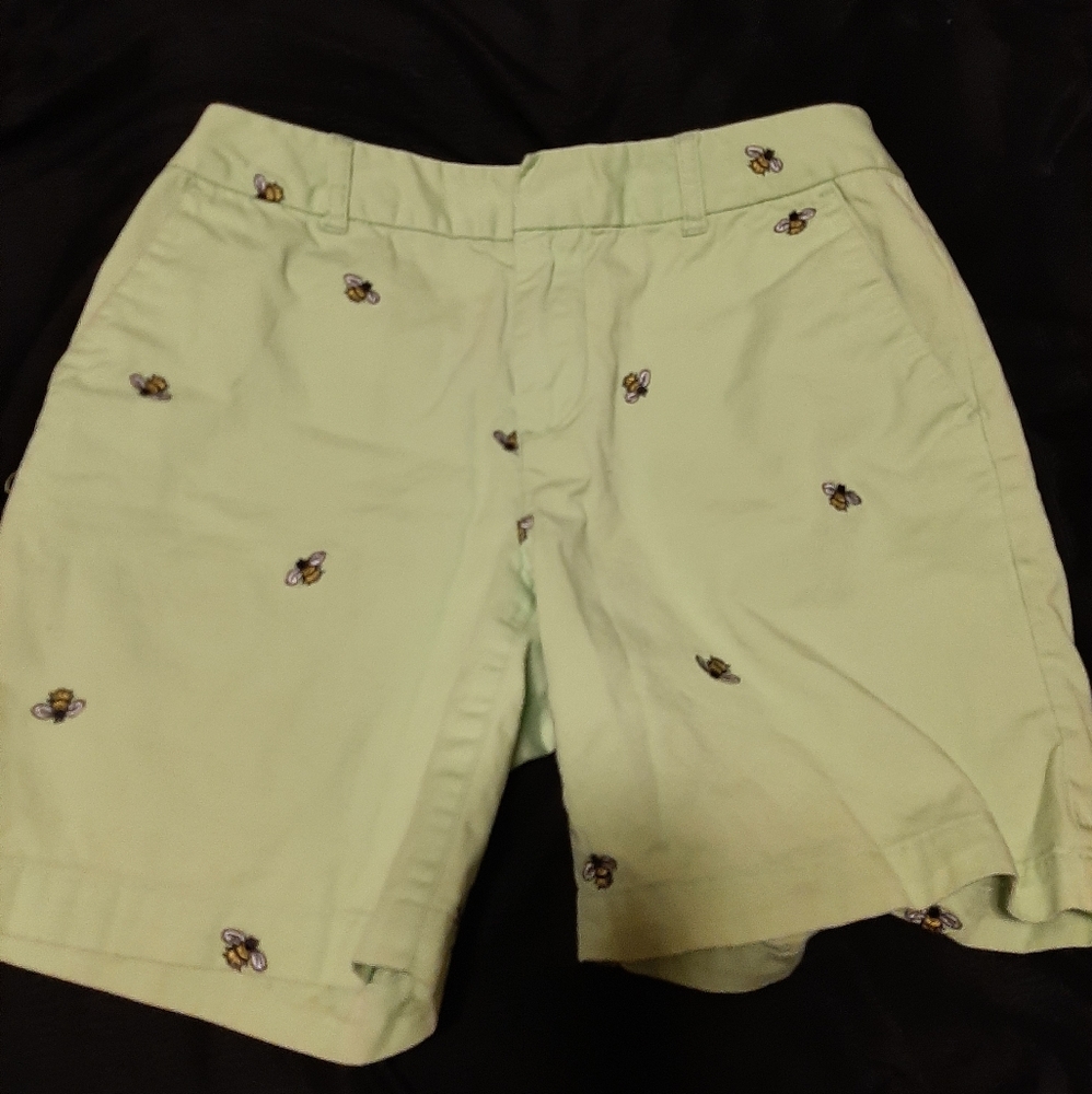 Lime Cargo Shorts